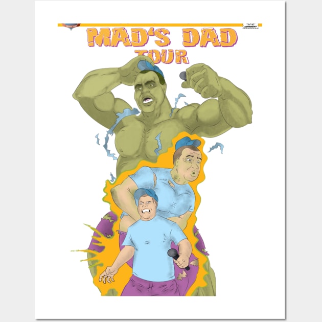 John Caparulo: Mad's Dad Tour Wall Art by EffinSweetProductions